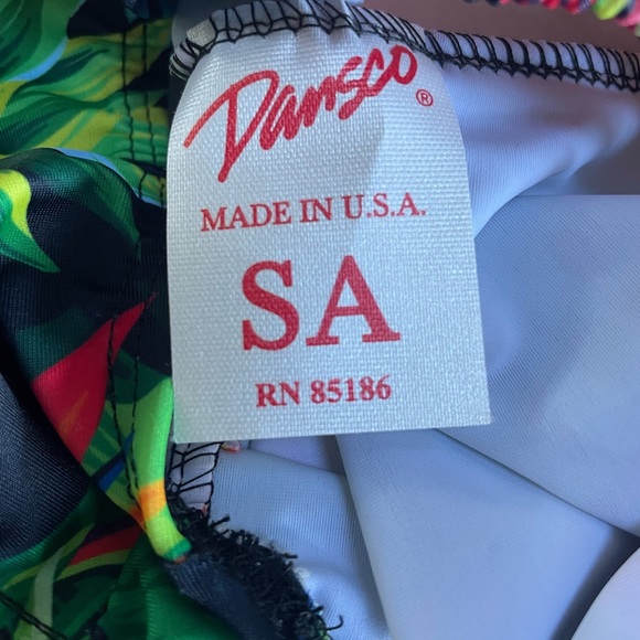 Dansco Halloween Dance Hawaiian Island Inspired 2 piece Costume Size Small - Picture 10 of 10